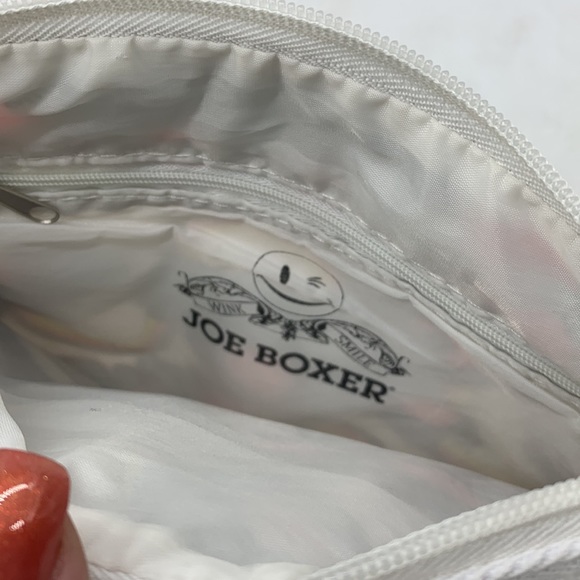 Joe Boxer Green White Rainbow Print Nylon Crossbody Bag MCB4409G - Picture 9 of 12